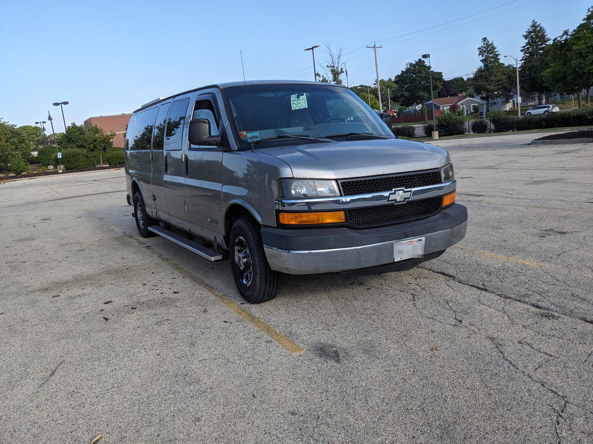 Figure 3: The van for the vanlife experiment